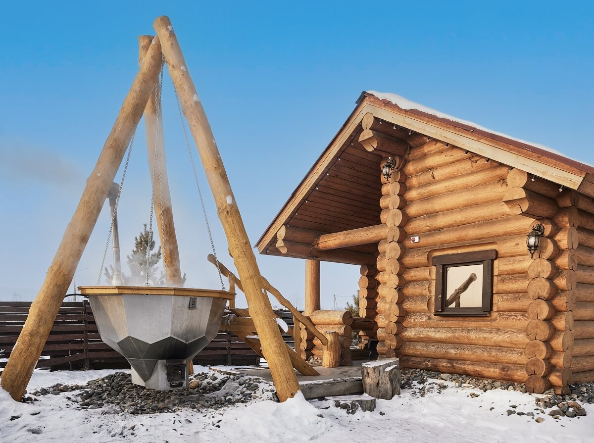 Банный чан в Mopxun House